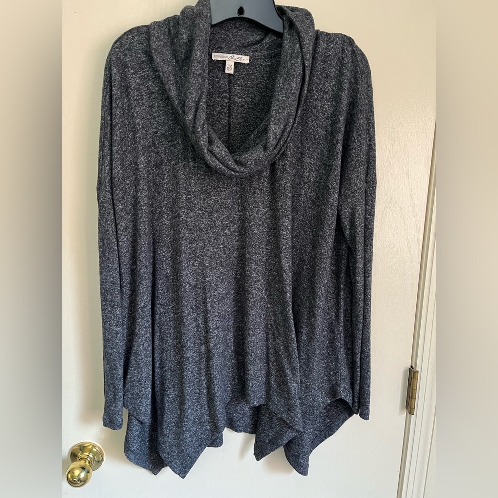 Cowl neck sweatshirt